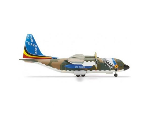 Herpa 509497 Belgian Air Force Lockheed C-130 Hercules "20 Years 20 Sqn" 1:500
