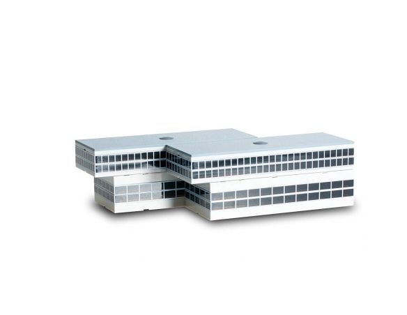 Herpa 519649 Airport building 2 Departure halls with recess 1:500 Aereo Model