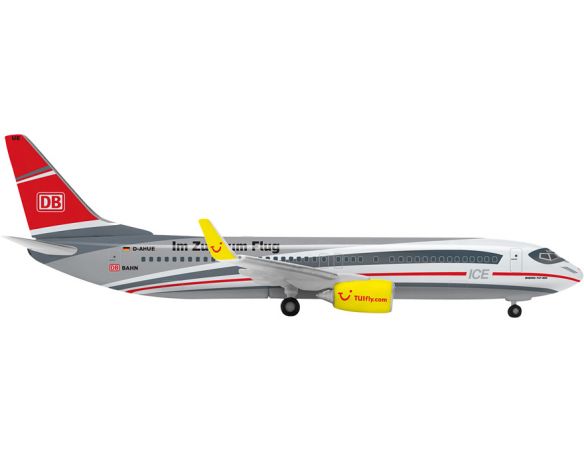 Herpa 518369 TUI fly Boeing 737-800 Deutsche Bahn "ICE" 1:500 Aereo Modellino