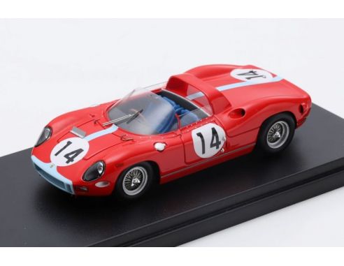 Looksmart LSLM090 FERRARI 330P N.14 2nd LE MANS 1964 HILL/BONNIER 1:43 Modellino