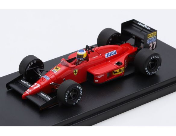 Looksmart LSRC058 FERRARI F187 N.27 3rd MONACO GP 1987 MICHELE ALBORETO 1:43 Modellino