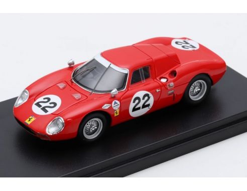 Looksmart LSRC059 FERRARI 250 LM N.22 9th 24H DAYTONA 1966 RINDT-BONDURANT 1:43 Modellino