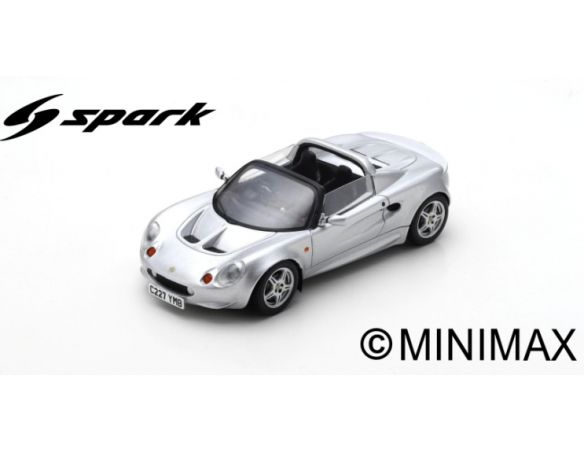 Spark Model S4903 LOTUS ELISE S1 1996 SILVER 1:43 Modellino