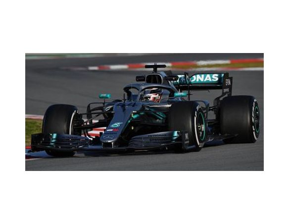 Spark Model S6071 MERCEDES F1 W10 L.HAMILTON 2019 N.44 WINNER CHINESE GP 1:43 Modellino