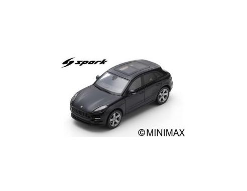 Spark Model S7631 PORSCHE MACAN 2019 BLACK 1:43 Modellino