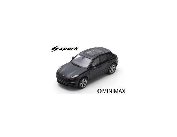 Spark Model S7631 PORSCHE MACAN 2019 BLACK 1:43 Modellino