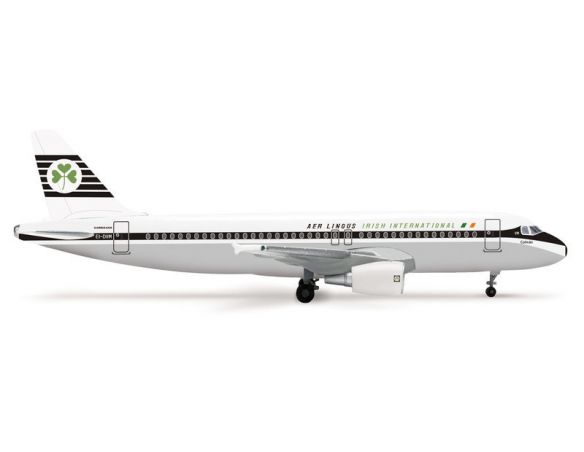 Herpa 518741 Aer Lingus Airbus A320 "75th Anniversary" 1:500 Aereo Modellino