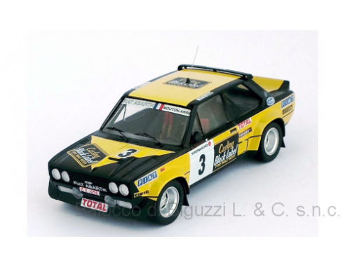 Trofeu TFRRBE09 FIAT 131 ABARTH N.3 BOUCLES DE SPA 1980  MOUTON-ARRII 1:43 Modellino