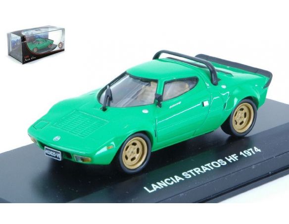 Edison Giocattoli EDS801121L LANCIA STRATOS HF 1974 GREEN 1:43 Modellino