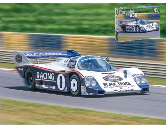 Italeri IT3648 PORSCHE 956 N.1 J.ICKX-J.MASS KIT 1:24 Modellino