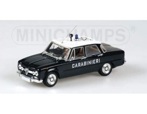 Minichamps PM400120990 ALFA ROMEO GIULIA 1300 CARABINIERI 1:43 Modellino