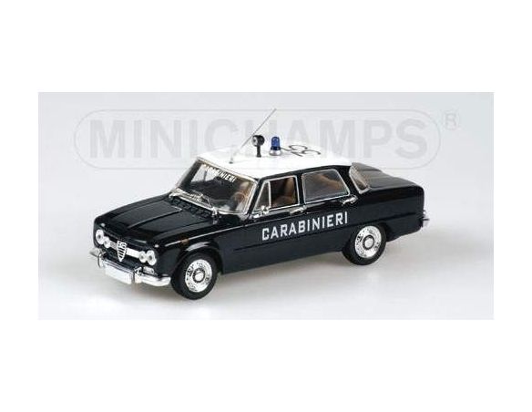 Minichamps PM400120990 ALFA ROMEO GIULIA 1300 CARABINIERI 1:43 Modellino