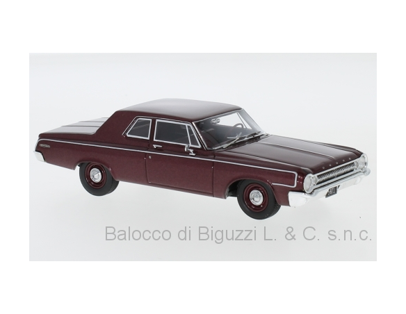 Neo Scale Models NEO47223 DODGE 330 SEDAN 1964 MET.DARK RED 1:43 Modellino