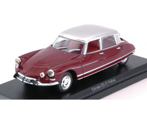 Norev NV157081 CITROEN DS 21 PALLAS 1967 DARK RED 1:43 Modellino