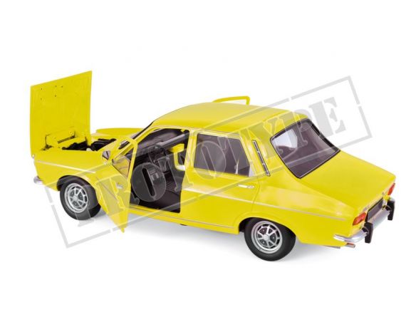 Norev NV185212 RENAULT 12M TS 1973 YELLOW 1:18 Modellino