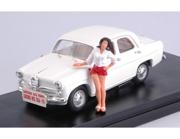 Rio RI4608P ALFA ROMEO GIULIETTA CONCORSO MISS ITALIA 1955 1:43 Modellino