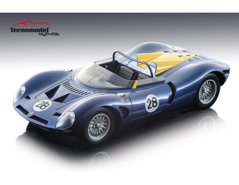 Tecnomodel TMD1897B BIZZARRINI P538 N.28 DNS CAN-AM BRIDGEHAMPTON 1966 M.GAMMINO 1:18 Modellino