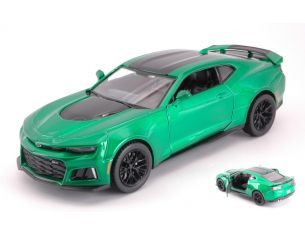 Motormax MTM79351GN CHEVROLET CAMARO ZL1 2017 GREEN 1:24 Modellino