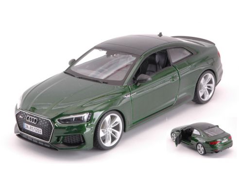 BBURAGO BU21090G AUDI RS 5 COUPE 2019 GREEN 1:24 Modellino