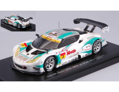 Ebbro EB45415 LOTUS SUPER GT N.2 GT300 2016 K.TAKAHASHI-H.KATOH 1:43 Modellino
