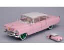 Greenlight GREEN84092GR CADILLAC FLEETWOOD SERIES 60 1955 ELVIS PRESLEY GREEN WHEELS 1:24 Modellino