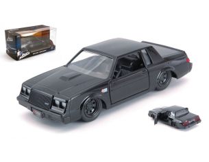 JADA TOYS JADA99523 DOM'S BUICK GRAND NATIONAL FAST & FURIOUS BLACK 1:32 Modellino