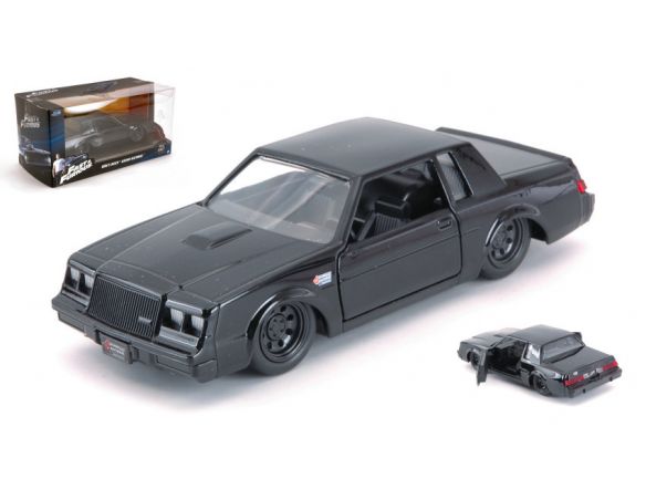 JADA TOYS JADA99523 DOM'S BUICK GRAND NATIONAL FAST & FURIOUS BLACK 1:32 Modellino