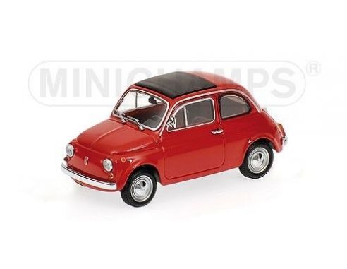 Minichamps PM400121602 FIAT 500 1965 RED 1:43 Modellino