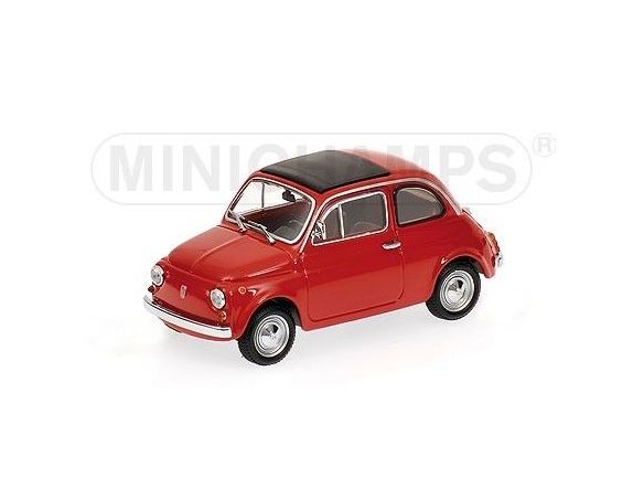 Minichamps PM400121602 FIAT 500 1965 RED 1:43 Modellino