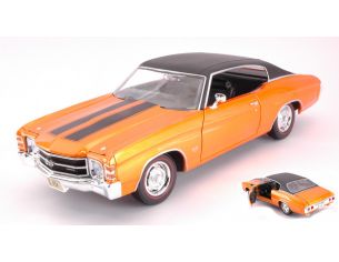 Maisto MI31890OR CHEVROLET CHEVELLE SS 454 SPORT COUPE 1971 ORANGE 1:18 Modellino