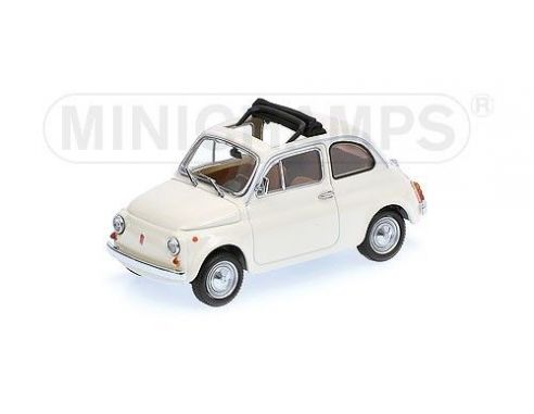 Minichamps PM400121604 FIAT 500 1965 WHITE 1:43 Modellino