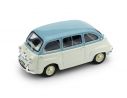 Brumm BM0250-07UPD FIAT 600 MULTIPLA 1a SERIE 1956 AZZURRO CENERE-GRIGIO CHIARO 1:43 Modellino