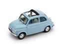 Brumm BM0404-14 FIAT 500D APERTA 1960-1963 AZZURRO PERVINCA 1:43 Modellino