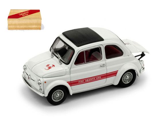 Brumm BM0463UPD FIAT ABARTH 695SS 1968 ASSETTO CORSA CONFEZIONE 70.mo ANNIV.ABARTH 1:43 Modellino
