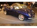 Ixo model GT257 PORSCHE 911 (993) TURBO CABRIOLET IRIS BLUE 1:18 Modellino