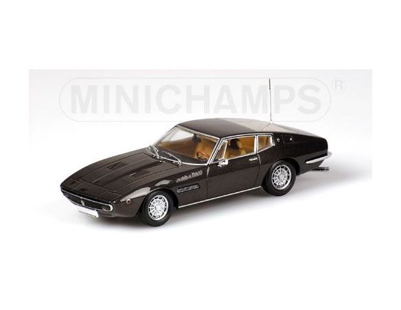 Minichamps PM400123320 MASERATI GHIBLI COUPE' 69 BROWN 1:43 Auto Stradali