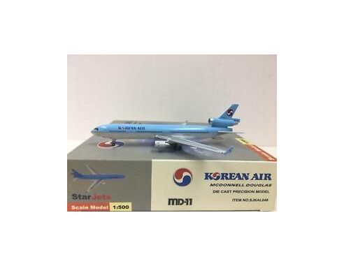 StarJets Aereoplano HL-7317 SJKAL048 Korean Air MD-11 1/500 Modellino