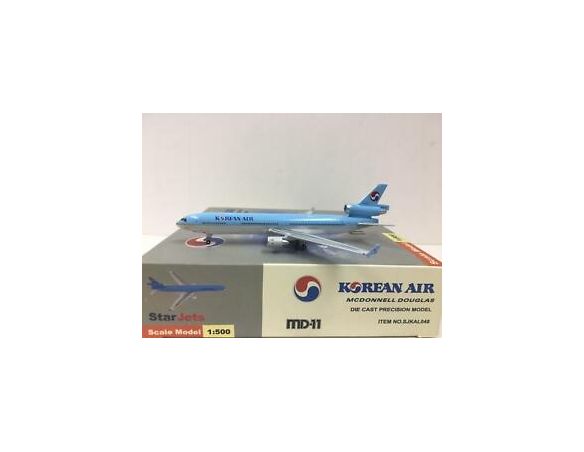 StarJets Aereoplano HL-7317 SJKAL048 Korean Air MD-11 1/500 Modellino