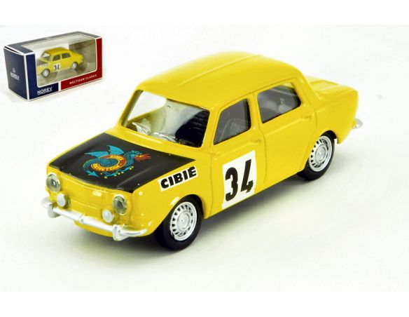 Norev NV319251F SIMCA 1000 RALLYE N.34 1:64 Modellino