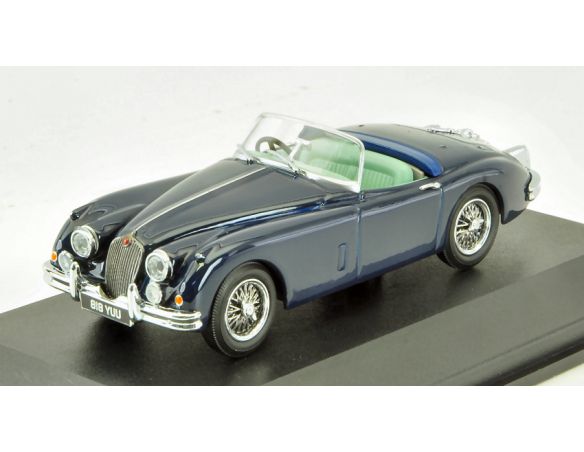 Oxford OXF43XK150009 JAGUAR XK180 ROADSTER DARK BLUE 1:43 Modellino