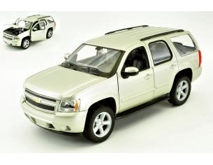 Welly WE22509GD CHEVROLET TAHOE 2008 SILVER 1:24-27 Modellino