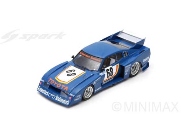 Spark Model S18384 TOYOTA CELICA LB TURBO N.68 WINNER ADAC TROPHY ZOLDER 1977 H.ERTL 1:18 Modellino