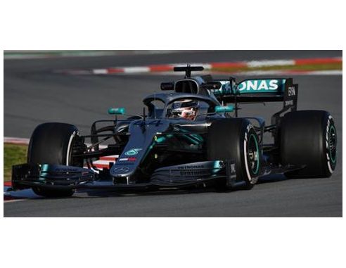 Spark Model S18450 MERCEDES F1 W10 L.HAMILTON 2019 N.44 WINNER CHINESE GP 1:18 Modellino