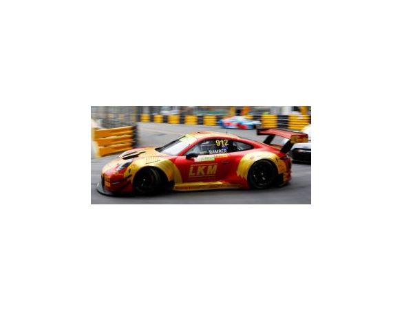 Spark Model S18SA020 PORSCHE 911 GT3 N.912 FIA GT WORLD CUP MACAU 2018 EARL BAMBER 1:18 Modellino