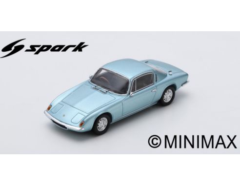 Spark Model S2225 LOTUS ELAN + 2 1967 LIGHT BLUE METALLIC 1:43 Modellino