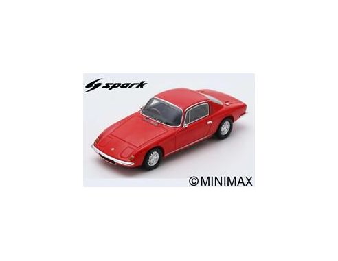 Spark Model S2226 LOTUS ELAN + 2 1967 RED 1:43 Modellino