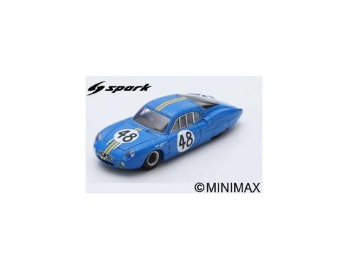 Spark Model S5482 ALPINE M63 N.48 DNF LM 1963 J.ROSINSKI-C.HEINZ (FATAL ACCIDENT) 1:43 Modellino