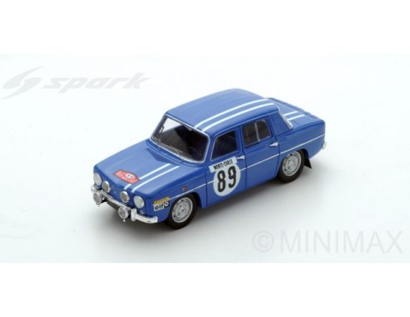 Spark Model S5562 RENAULT 8 GORDINI N.89 5th MONTE CARLO 1969 J.L.THERIER-M.CALLEWAERT Modellino