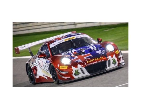 Spark Model S6309 PORSCHE 911 GT3 R N.911 FIA GT CUP BAHRAIN 2018 S.GROVE-B.GROVE 1:43 Modellino