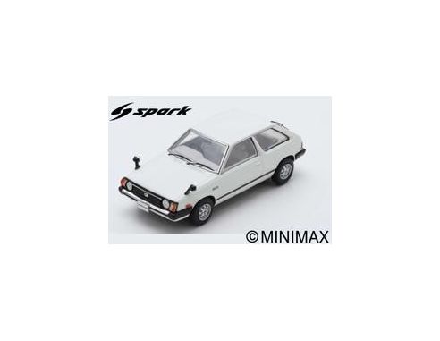 Spark Model S7357 SUBARU LEONE 4 DOOR SEDAN 1.8 1979 WHITE 1:43 Modellino